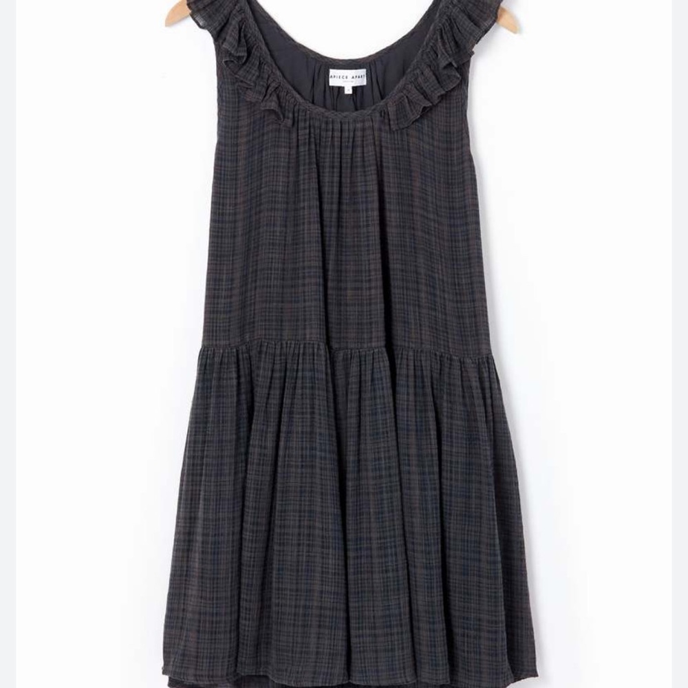 Apiece Apart Plaid Dress